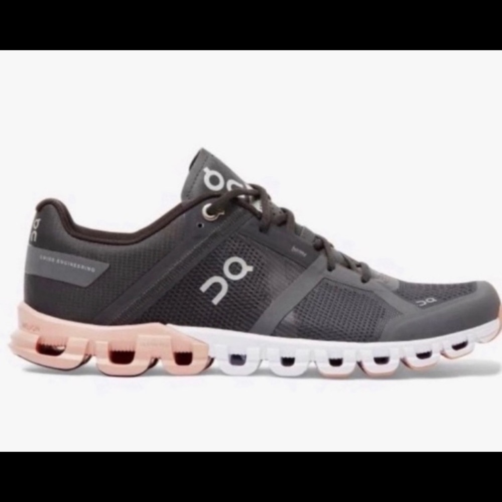 On Running Women’s, New Cloudflow Active Running Sneaker Rock/Rose, Size 8.5